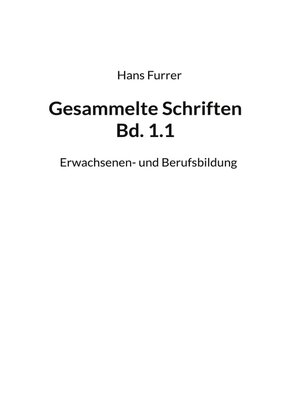 cover image of Gesammelte Schriften Bd. 1.1